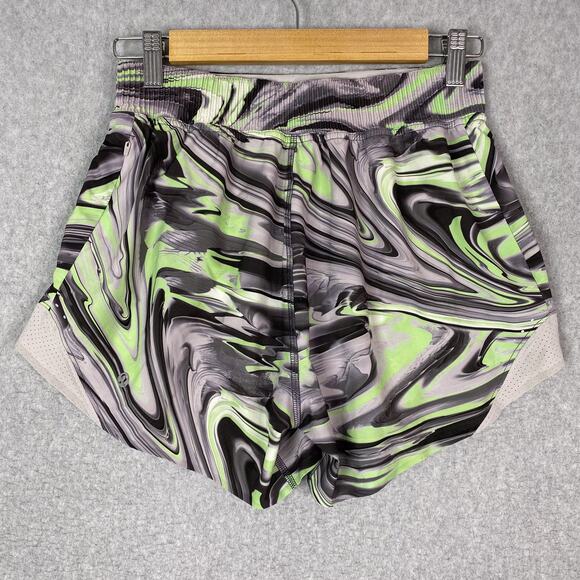 Lululemon Size 4 Paint Glide Warp Multi/Chrome Hotty Hot High Rise Short 4" - Picture 2 of 9